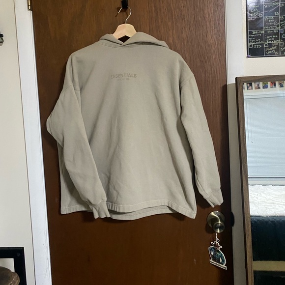 Essentials tan hoodie size S brand new unworn - Picture 6 of 9